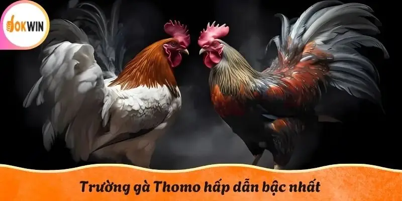 Trường gà Thomo hấp dẫn bậc nhất