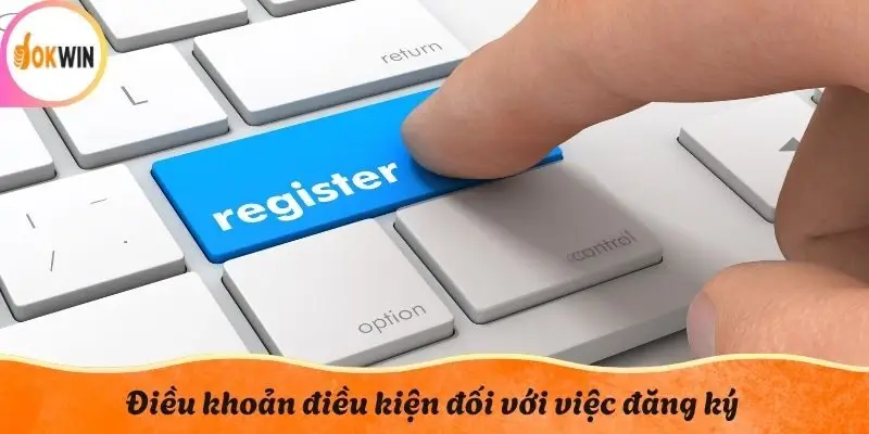 Điều khoản điều kiện đối với việc đăng ký