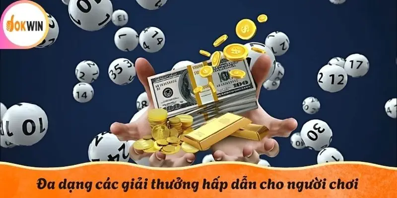 Đa dạng các giải thưởng hấp dẫn cho người chơi